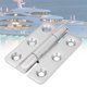 thumbnail image 2 of Boat Door Hinge Strap Hinge Stainless Steel Strap Hinge Door Strap Hinge 316 Stainless Steel Rectangular 6-hole Hinge For Boat Yacht Cabinet Door ZWS405-100 ANGGREK Otros, 2 of 8