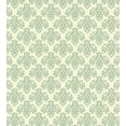 thumbnail image 3 of Ambesonne Vintage Duvet Cover Set, Victorian and Ornamental, 2-Calking, Cream and Laurel Green, 3 of 3