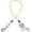 Green, variant on Dog Seat Belt Harness for Car,Dog Seatbelt of Coated Wire Leash Safety Restraint,No Chew Tether Cable Vehicle,Double Clips & Latch (Orange, 32 inch/80 CM)