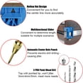 thumbnail image 3 of Cabinet Hardware Jig, Cabinet Handle Jig + Automatic Hole Punch + Point Drill Bits, Use for Handles Knobs Pulls on Drawers/Doors, Wood Drilling Dowelling Guide Set., 3 of 7