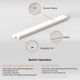 thumbnail image 3 of Magnetic LED Bedside Night Light Rechargeable Model Bedroom Body Sensor Light Cabinet Lamp, 3 of 5