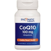 Enzymatic therapy coq10 100 mg softgels, 60 ct