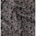 thumbnail image 1 of Soimoi Floral Print, Silk Fabric, Decor Sewing Fabric by The Yard 42 Inch Wide,Decorative Fabric for Shirts Suits Ties, Black & Gray, 1 of 6