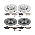 thumbnail image 3 of Power Stop Front and Rear Stock Replacement Brake Pad and Rotor Kit KOE6707, 3 of 8