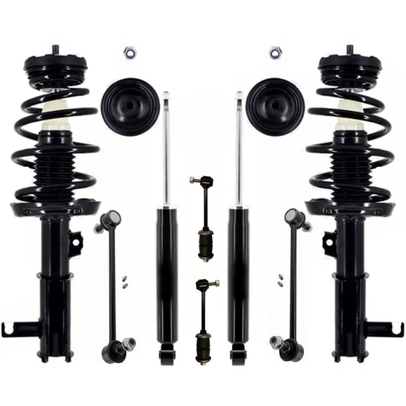 Front Complete Strut Assembly Rear Shocks & Links For Cadillac XTS 2013-2019
