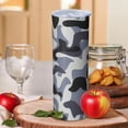 thumbnail image 2 of Camouflage 20 Oz Stainless Steel Skinny Tumbler – Vacuum Insulated Slim Travel Cup with Lid & Stainless Steel Straw, 360° Full Wrap Printed Tumbler for Home, Office & Outdoor Use, 2 of 6