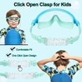 thumbnail image 4 of Gafas de natación Seago, antivaho, antiUV, amplia visión, para niños de 3 a 15 años, paquete de 2, 4 of 6