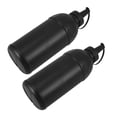 thumbnail image 3 of 2Pcs Storage Tube for Outdoor Play with 800ml Capacity Black Plastic Design, 3 of 8
