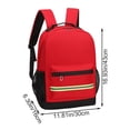 thumbnail image 2 of Yvsxxv Outdoor Emergency Backpack, Large Capacity Waterproof Rucksack, Red, 2 of 7