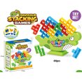 thumbnail image 1 of 64 Pcs New Stacking Blocks Tetra Tower Balance Game Stack, 1 of 8