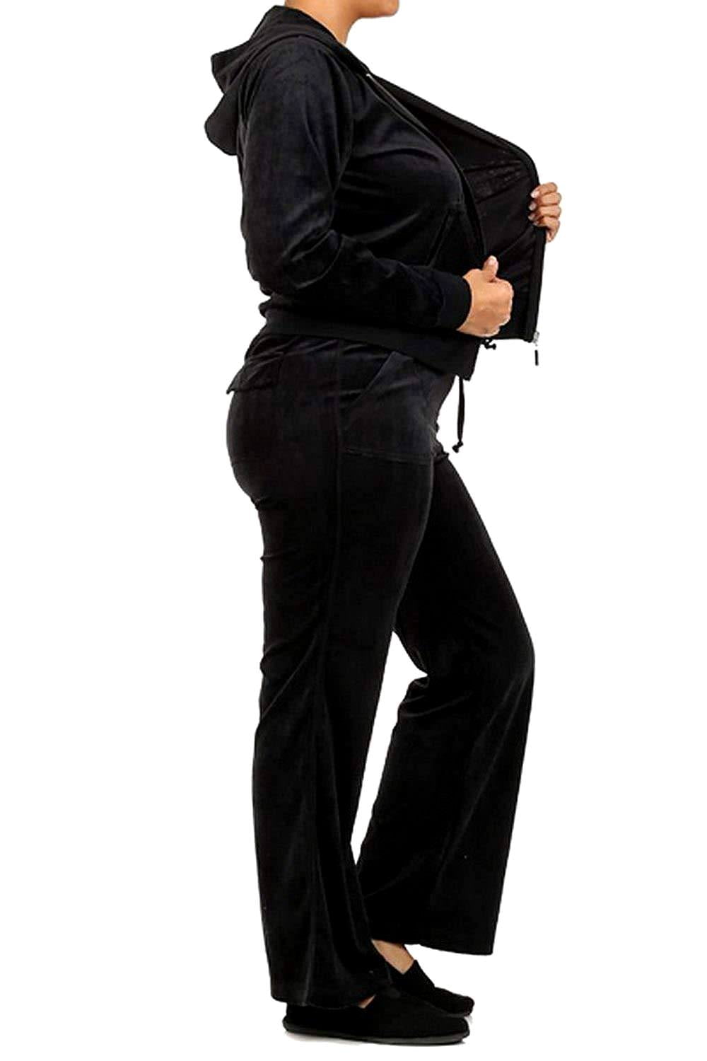 plus size designer sweat suits