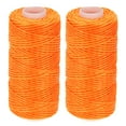 thumbnail image 1 of Unique Bargains Dark Orange Polyester Waxed Leather Sewing Thread, 55 Yards, 2 Pack, 1 of 6