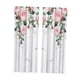 thumbnail image 4 of Cortina moderna con estampado digital floral de rosas, dos paneles para sala de estar. 132x160cm, 4 of 9