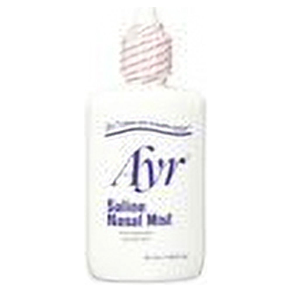 Ayr Allergy & Sinus Hypertonic Saline Nasal Mist, 1.69 Ounce Spray Bottle, 6 Pack