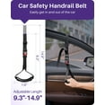 thumbnail image 7 of KEKOY 3 Pack Car Door Handle for Elderly, 4 in 1 Multifunctional Car Handle Assist with Car Window Breaker, Seat Belt Cutter and Automotive Standing Aid, Mobility Aids for Seniors, Blue, 7 of 7