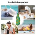 thumbnail image 7 of Cotton Bath Towels for Bathroom - Cute Banana Teal Microfiber Quick Dry Towels for Body Bath Sheets, Personalized Beach Towel, Soft Shower Towels for Travel Home Beach 27*55in, 7 of 7