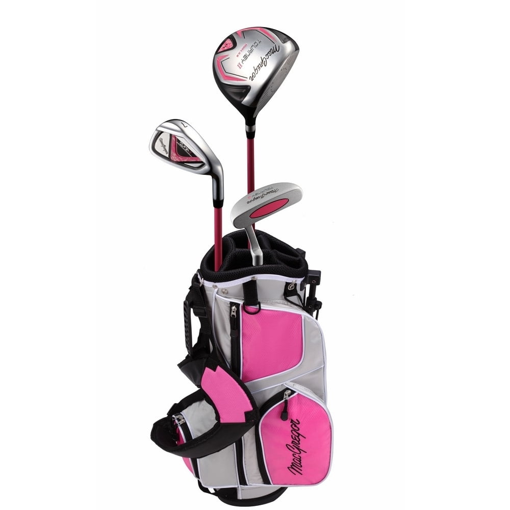 MacGregor Tourney II Junior Golf Clubs Package Set for Girls Walmart