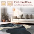 thumbnail image 2 of ODIKA 6' x 9' Machine Washable Non-Slip Area Rug, Abstract Waves High Traffic Rug, Gray, 143696, 2 of 7