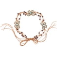 thumbnail image 1 of Cinturón bohemio con trenzas para vestido, cadena tejida, mariposa, 1 of 6
