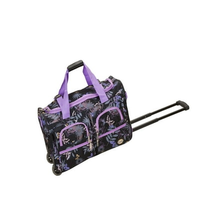 UPC 675478730232 product image for Rockland Luggage 22 in. Rolling Duffel Bag - Printed | upcitemdb.com