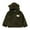 Green, variant on NOKIO Toddler Girls Zip Up Cotton Hoodie Jackets Kids Children Coat Solid Color Long Sleeved Plush Zippered Hood Thickened Cartoon Bear Top Party Birthday School Child Winter Fuzzy Overcoats