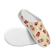 thumbnail image 3 of Kdxio Cartoon Popcorn Women's Men's Slippers Plush Slip-On House Slipper for Winter Indoor Soft Cushion Non-slip Fluffy Slides Slippers-46/47, 3 of 7