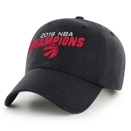 Toronto Raptors 2019 NBA Finals Champions Clean Up Adjustable Hat - Black -