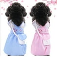 thumbnail image 6 of Frogued Spring Summer Fashion Chinese Style Cotton Cat Dog Two-legged Dress Pet Clothes (Blue,L), 6 of 13