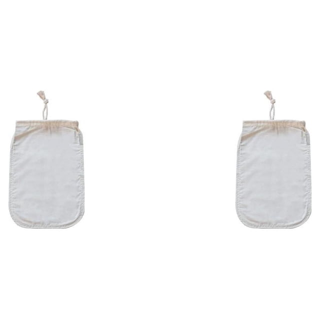 Advancent Bolsa de filtro para beber jugo de leche y café, colador de malla fina multiusos para vino y verduras, bolsas reutilizables para el Type3 NO3