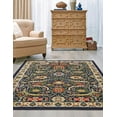 thumbnail image 3 of Rugs.com Neda Collection Rug – 5' x 8' Navy Blue Low Rug Perfect For Bedrooms, Dining Rooms, Living Rooms, 3 of 4