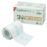3M Tegaderm Transparent Film Dressing 2 Tab Delivery Roll 4" x 11 Yd 16004, 1 Ct