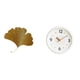 thumbnail image 1 of Esculturas de pared de hojas,Esculturas de pared de hierro forjado con forma de hojas de ginkgo,Escultura decorativa colgante de hojas de ginkgo para pared,Reloj de pared,Reloj de pared, 1 of 8