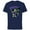 Athletic Navy, variant on Disney Daisy Duck Halloween Spider Web Costume Spooky Cute - Short Sleeve Cotton T-Shirt for Adults - Customized-Athletic Navy