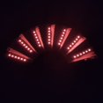 thumbnail image 3 of Led Light Handheld Fan Luminous Fan Led Light Foldable 8 Inch Handheld Fan Glowing Strong Hinge Portable Rechargeable, 3 of 8