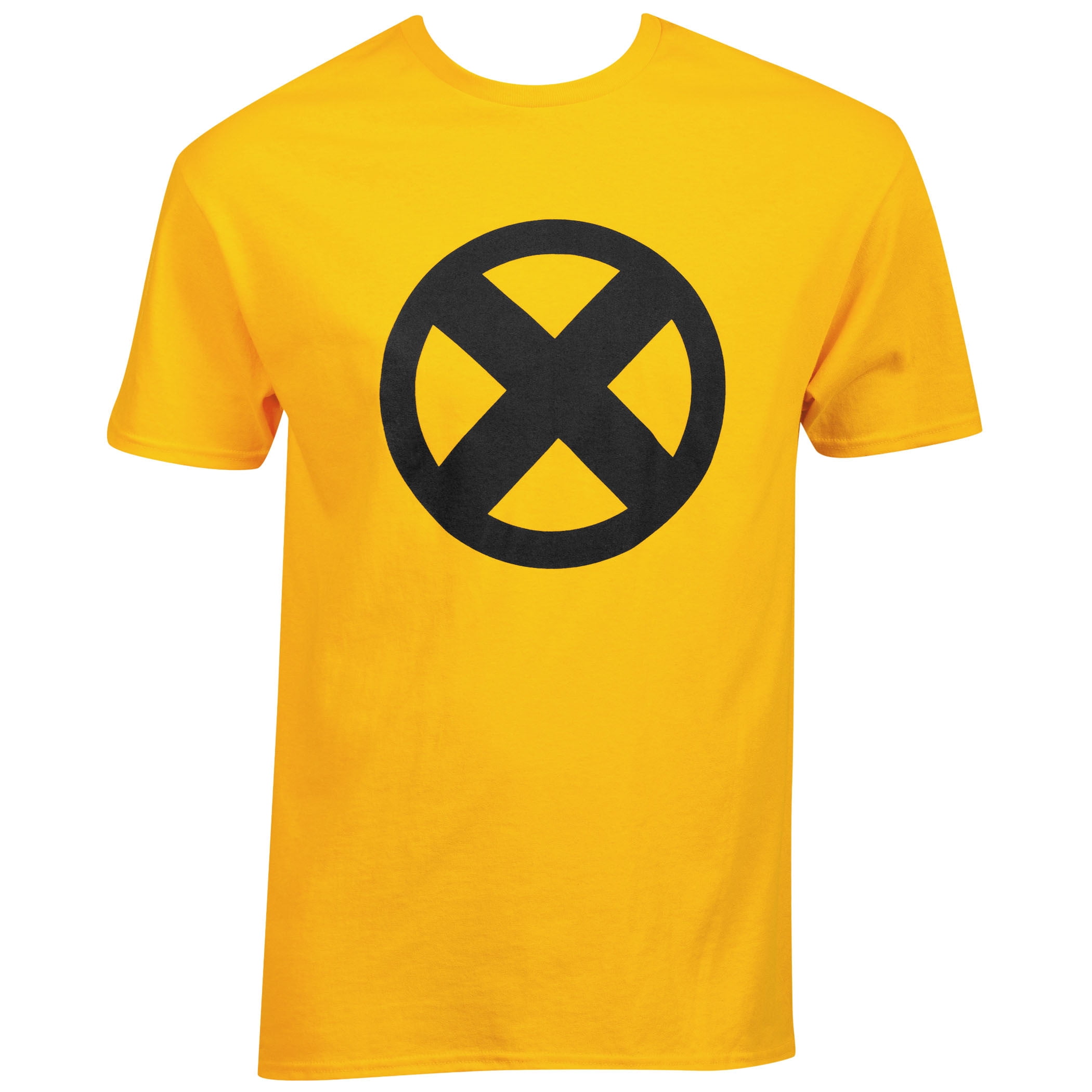 X. Log Merch X-Men - Marvel X-Men Symbol Logo Gold T-Shirt-2XLarge - Walmart.com ...