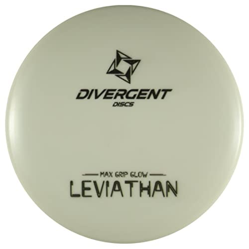 Divergent Discs | Leviathan | Disc Golf Mid-Range | Max Grip Glow