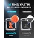 thumbnail image 5 of Filamento para impresora 3D SUNLU PETG de alta velocidad, 1,75 mm, 1 kg, negro, 5 of 9