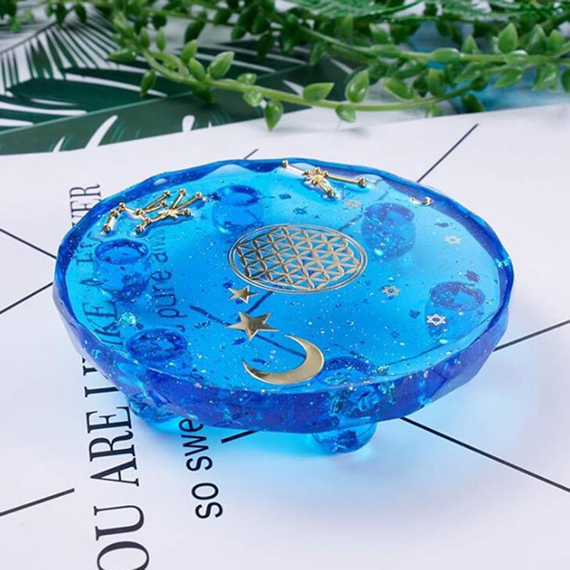 Mini Resin Epoxy Table Silicone Mold Exhibition Table DIY Creative