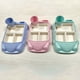 thumbnail image 5 of Juego de vajilla con forma de coche para la cocina y la mesa del comedor. Bandeja de plástico con fibra para niños y niñas, con platos, cubiertos y vaso de agua separados, 5 of 7