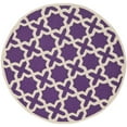 thumbnail image 2 of Safavieh Cambridge 6' Tapis de Laine Touffeté à Main Ronde, 2 of 3