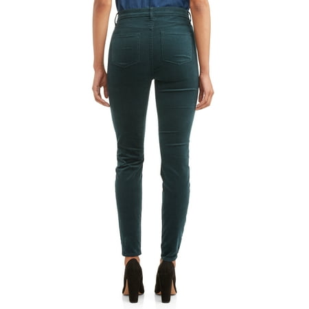 Time and Tru - Time and Tru Women's High Rise Sculpted Corduroy Jegging ...