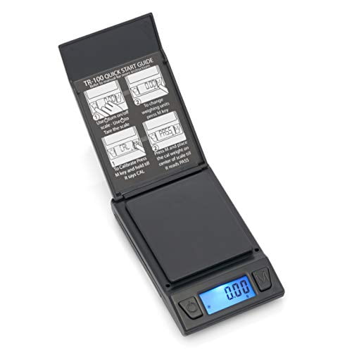 Weigh American Scales Inc TR-100-BLK American Weigh Scales Inc FAST Weigh TR SERIES 100 X.01g