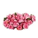 thumbnail image 1 of 60 rosas artificiales de 3 cm para ramos de boda, centros de mesa, decoración de fiestas (rosa), 1 of 6