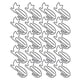 thumbnail image 3 of 30 Uds. Clip de papel de alambre recubierto de plástico, Clip para marcapáginas, soporte para tarjetas de visita, suministros de oficina, 3 of 5