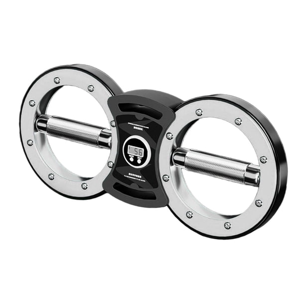 Máquina rotadora, equipo de entrenamiento de brazo con contador, culturismo, antebrazo, ejercicio, fortalecedor para muñeca, parte del brazo, Blanco negro