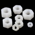 thumbnail image 2 of Nylon Hexagonal Nuts Hex Metric Threaded Nut Plastic Nuts White Black Transparent M2 M25 M3 M4 M5 M6 M8 M10 M12 M14 M16 M18 M20 Banmo, 2 of 5