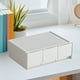 thumbnail image 5 of Organizador de Cajones de Escritorio | Caja Modular Apilable para Cosméticos | Organizador de Escritorio de Plástico Blanco con Cajones Deslizantes Suaves | Almacenamiento de Papelería y Maquillaje d, 5 of 6