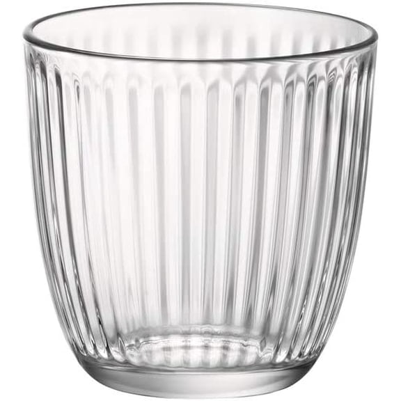 Bormioli Rocco Line Water Glass Clear 9.75 oz Pack of 12