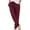 Wine, variant on OGLCCG Women's Casual Drawstring Jogger Sweatpants Cotton Linen Lightweight Tapered Pants Loose Fit Workout Trousers with Pockets