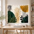 thumbnail image 5 of Abstract Botanical Leaves on a Cream Background, Serene Boho for Plant Lovers, Neutral Art Decor Long-Tail Phrase, Housewarming Gift, Tapestry Wall Hanging for Living Room and Bedroom, 5 of 7